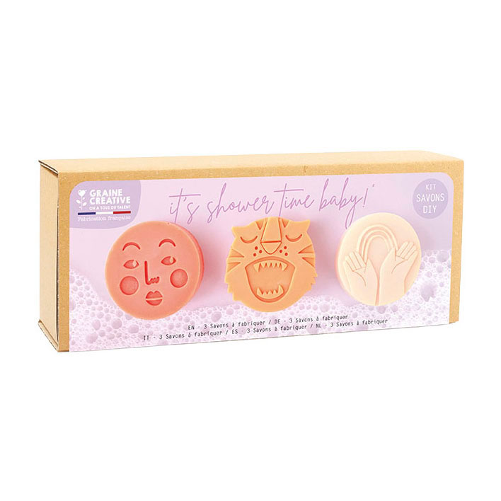 Kit de fabrication de savon Graine Joy - 3 savons