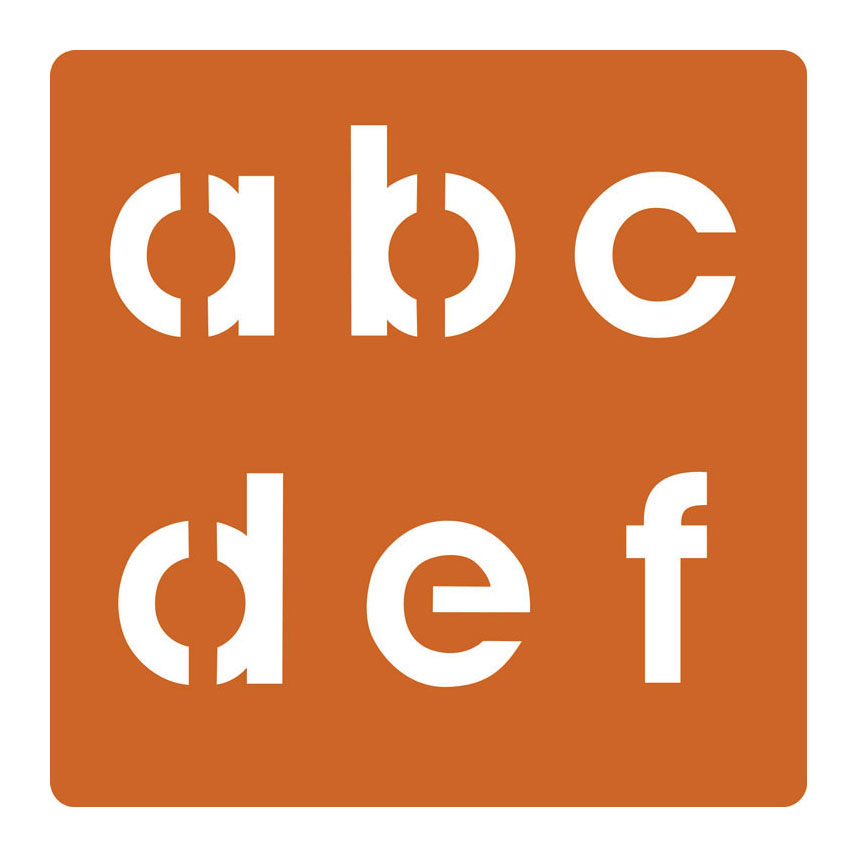Pochoirs Graine Alphabet Petit