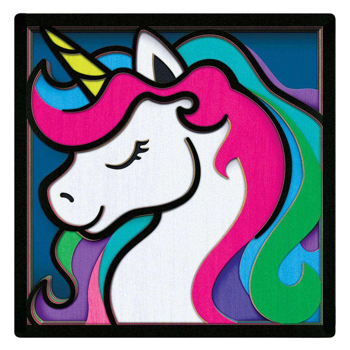 Kit de loisirs créatifs Licorne en bois Splat Planet