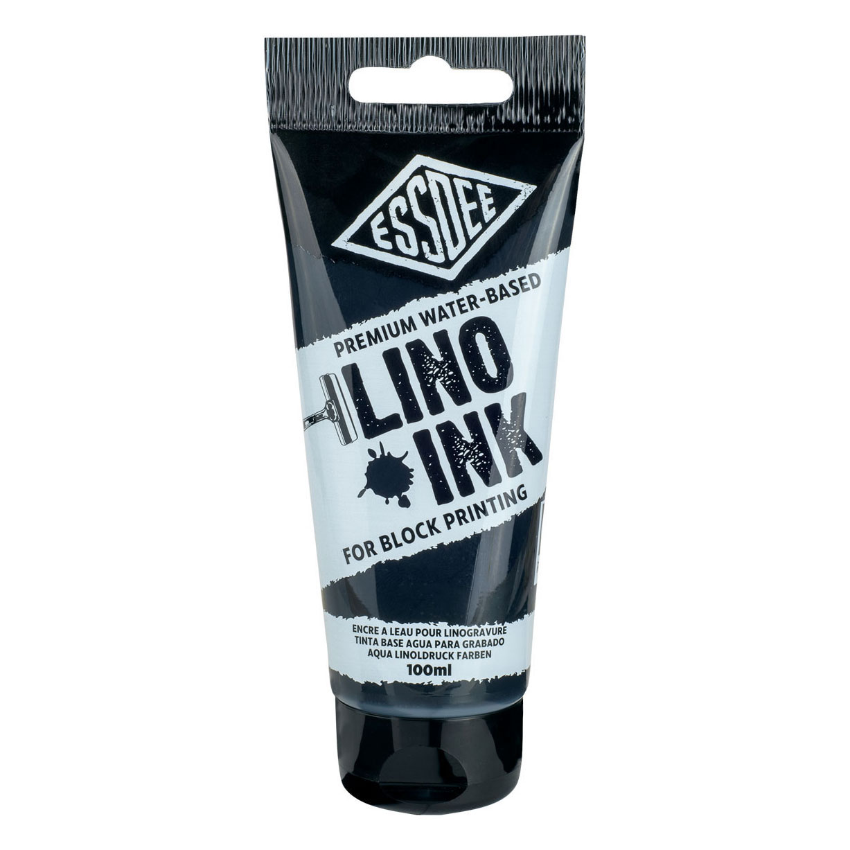 Essdee Linoldruckfarbe - Schwarz 100 ml