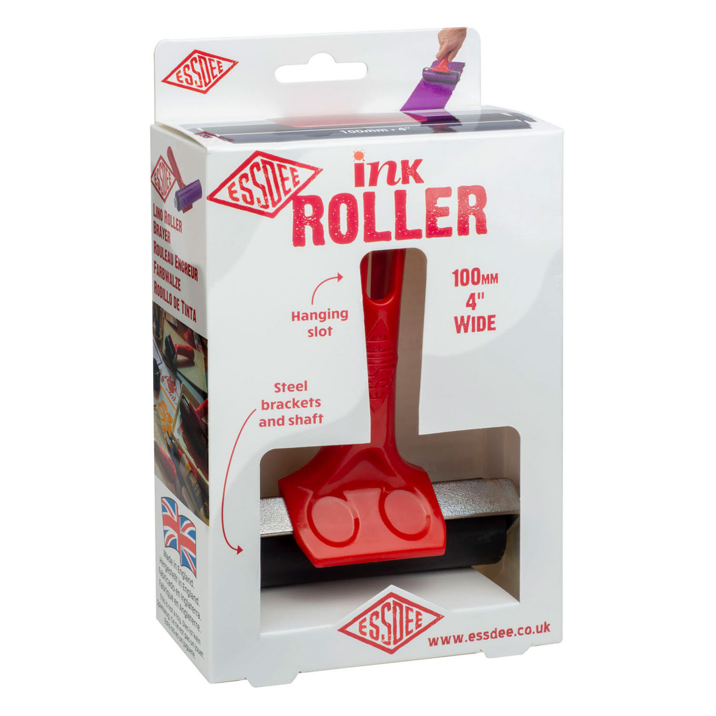 Rouleau encreur Essdee 100 mm