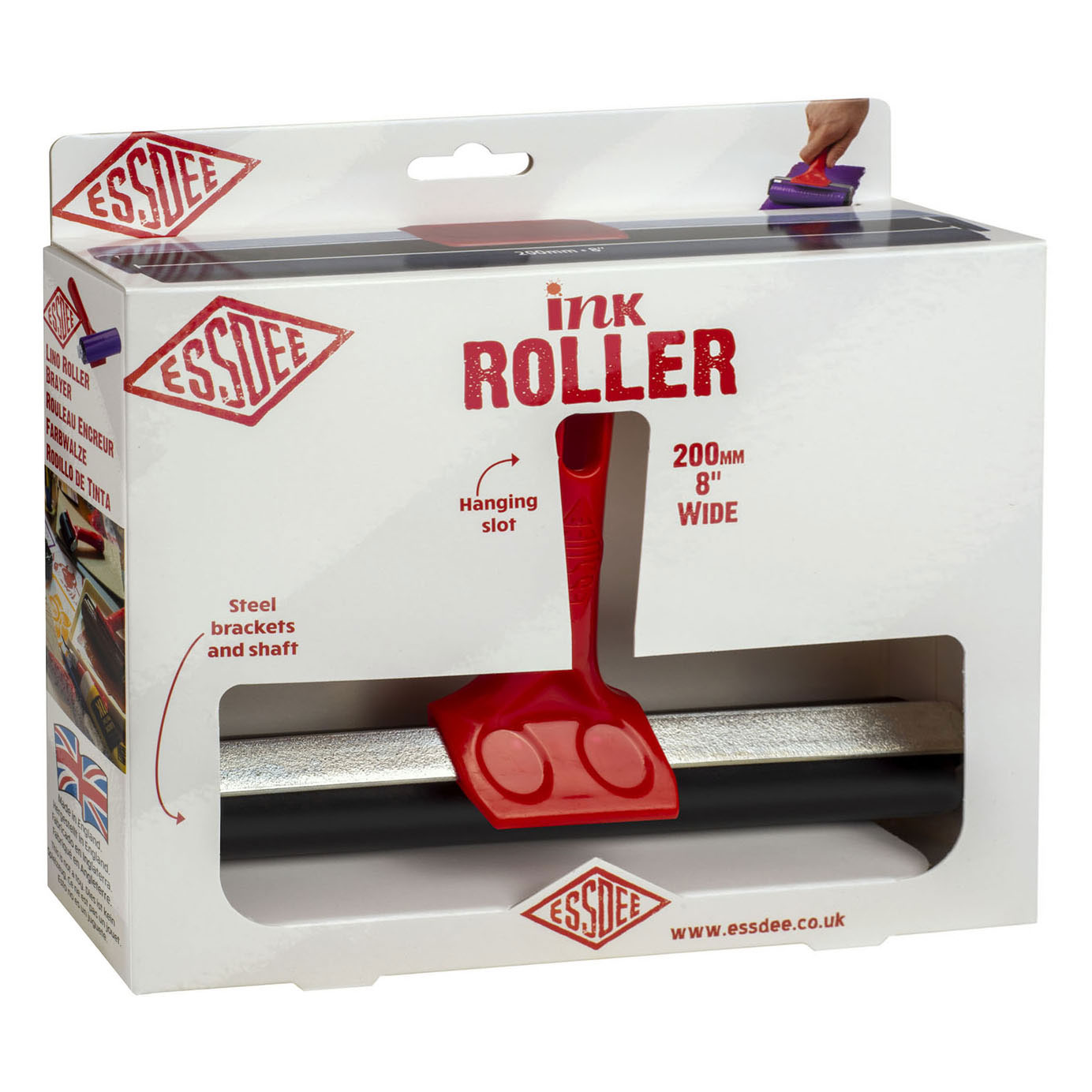 Rouleau encreur Essdee 200 mm