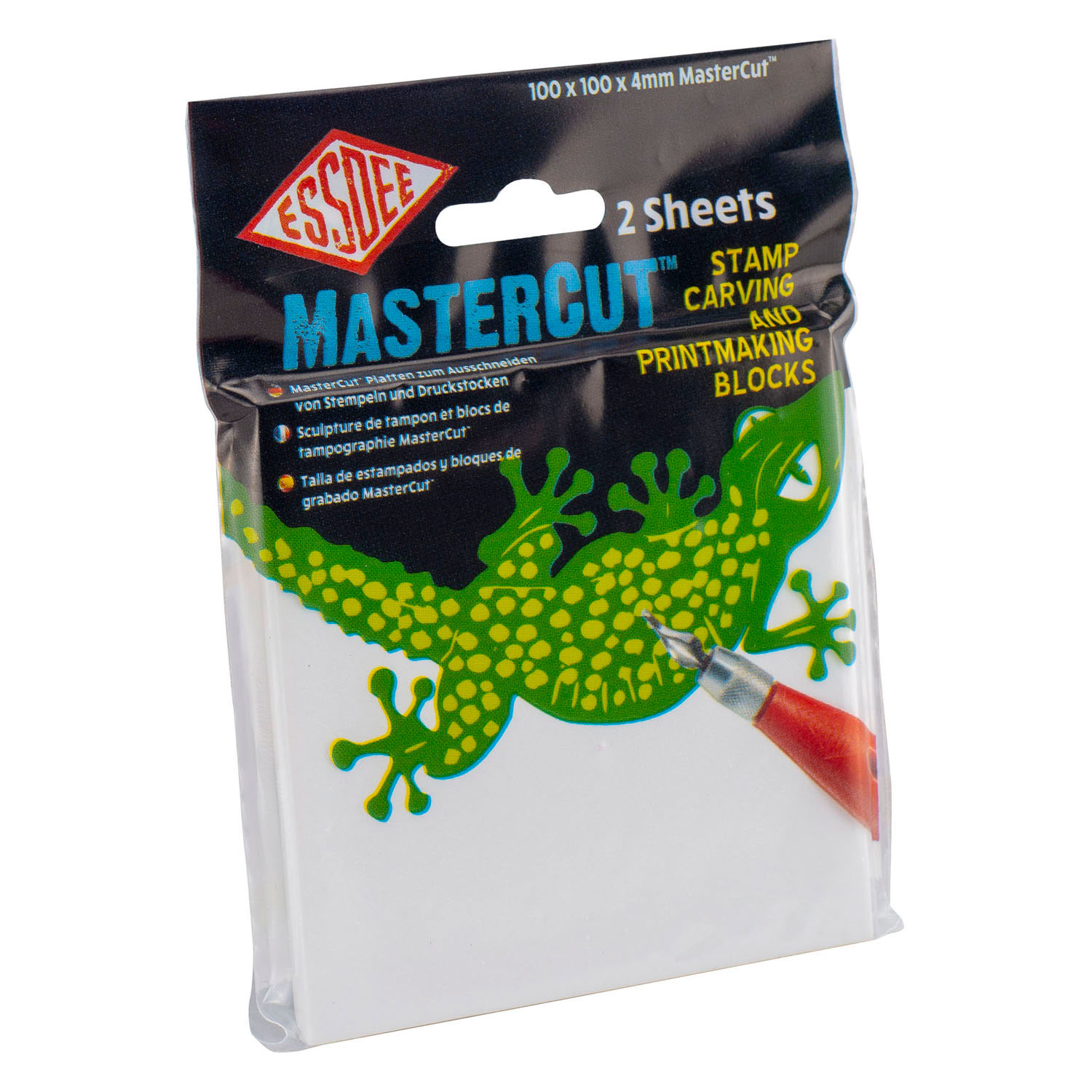 Planche à découper Essdee MasterCut 100x100x4 mm - 2 pièces.