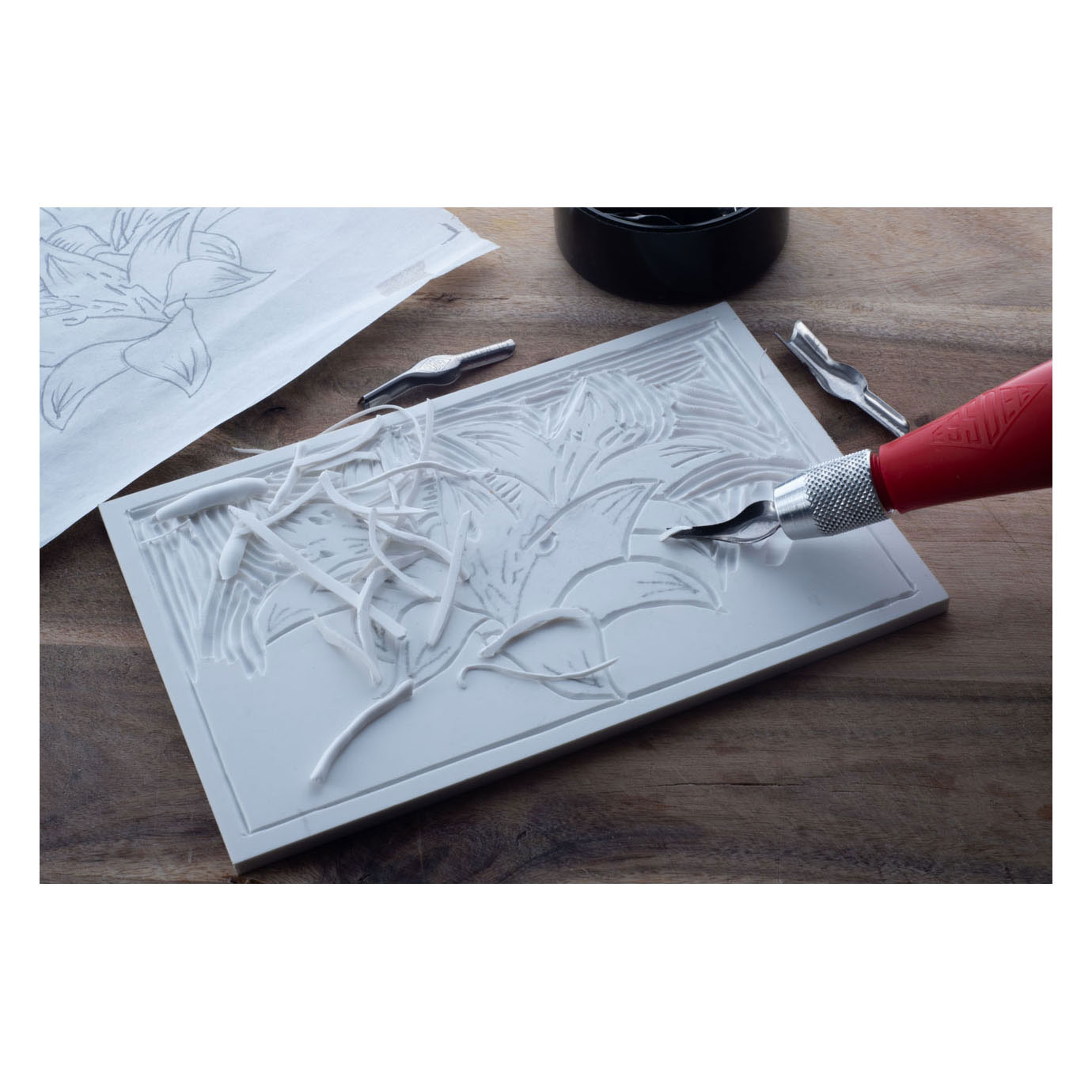 Planche à découper Essdee MasterCut 100x100x4 mm - 2 pièces.