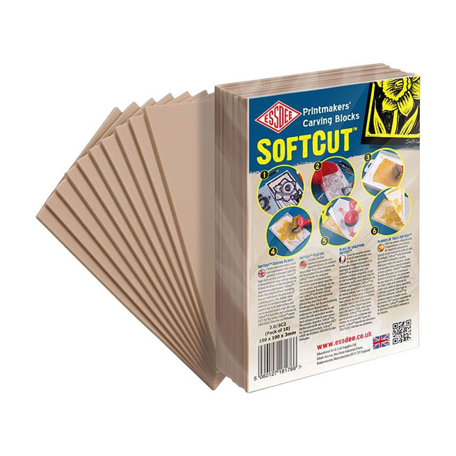 Essdee Softcut 105x100x3 mm - 10st.