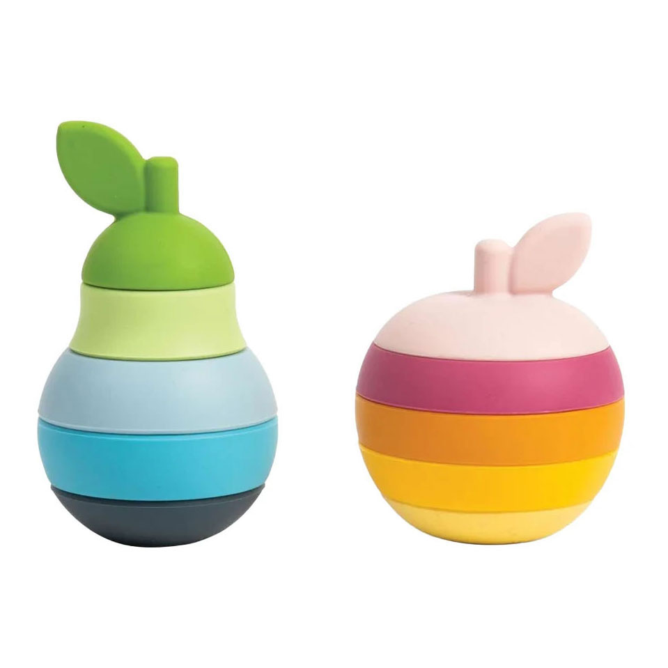 Bigjigs Houten Stapelbare Appel en Peer