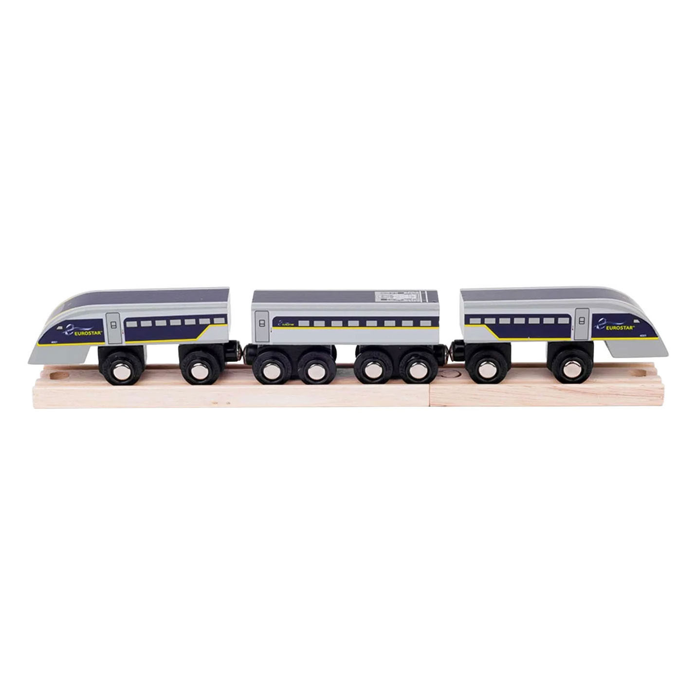 Bigjigs Houten Trein Eurostar E320 - 5dlg.