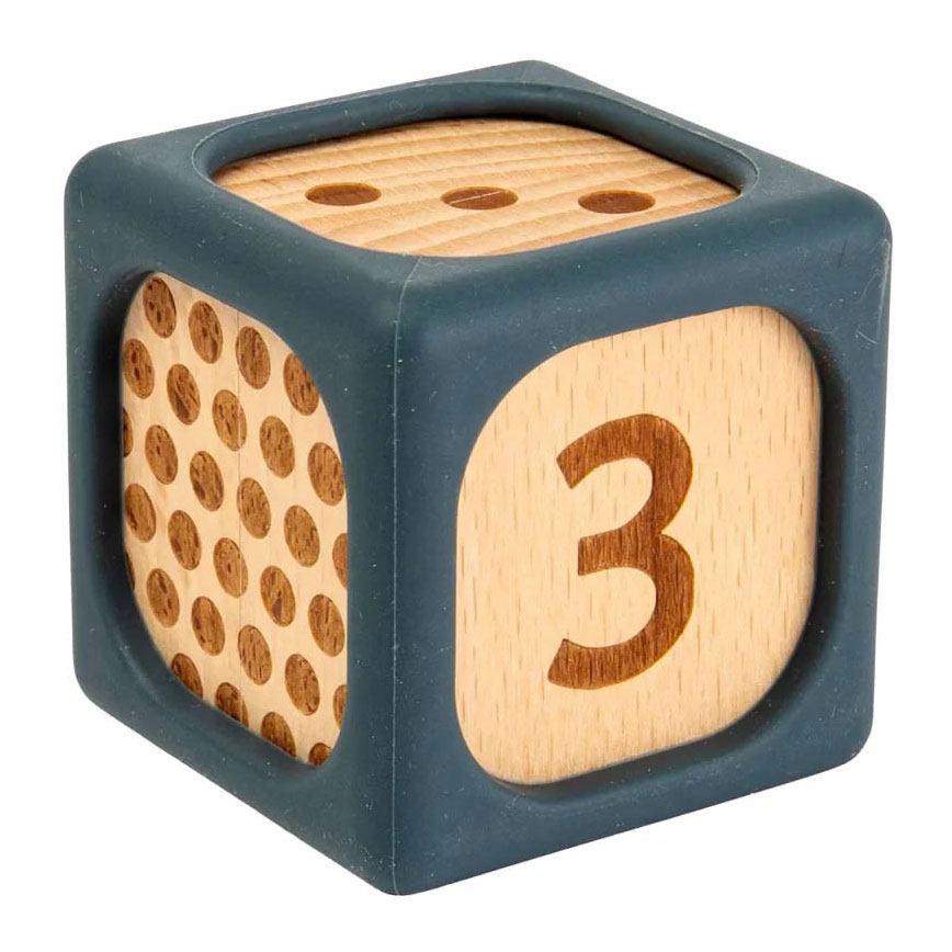 Bigjigs Houten Zachte Sorteerblokken - 9dlg.