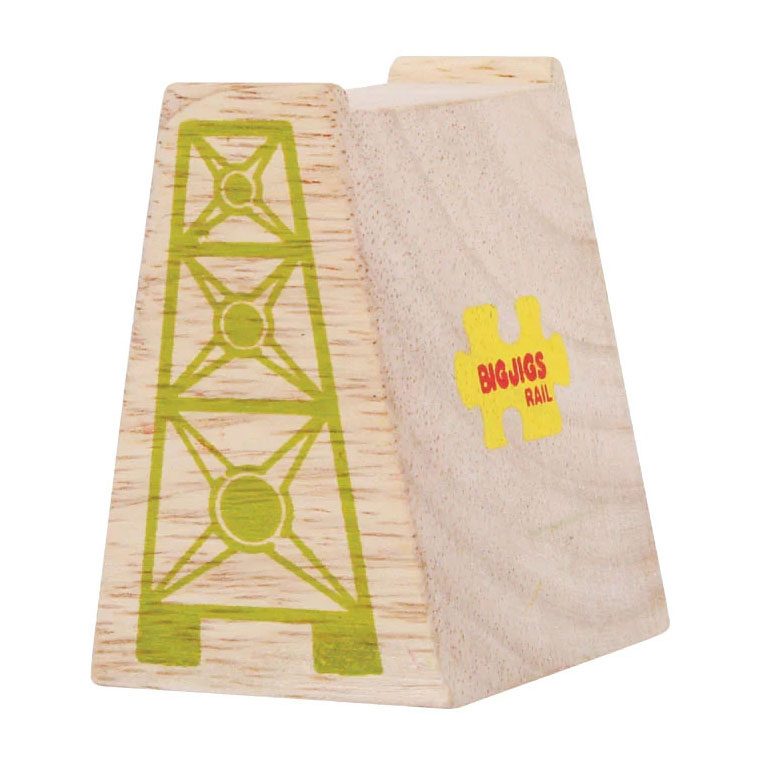 Bigjigs Holzgeländer – Brückenpfeiler – 4-teilig