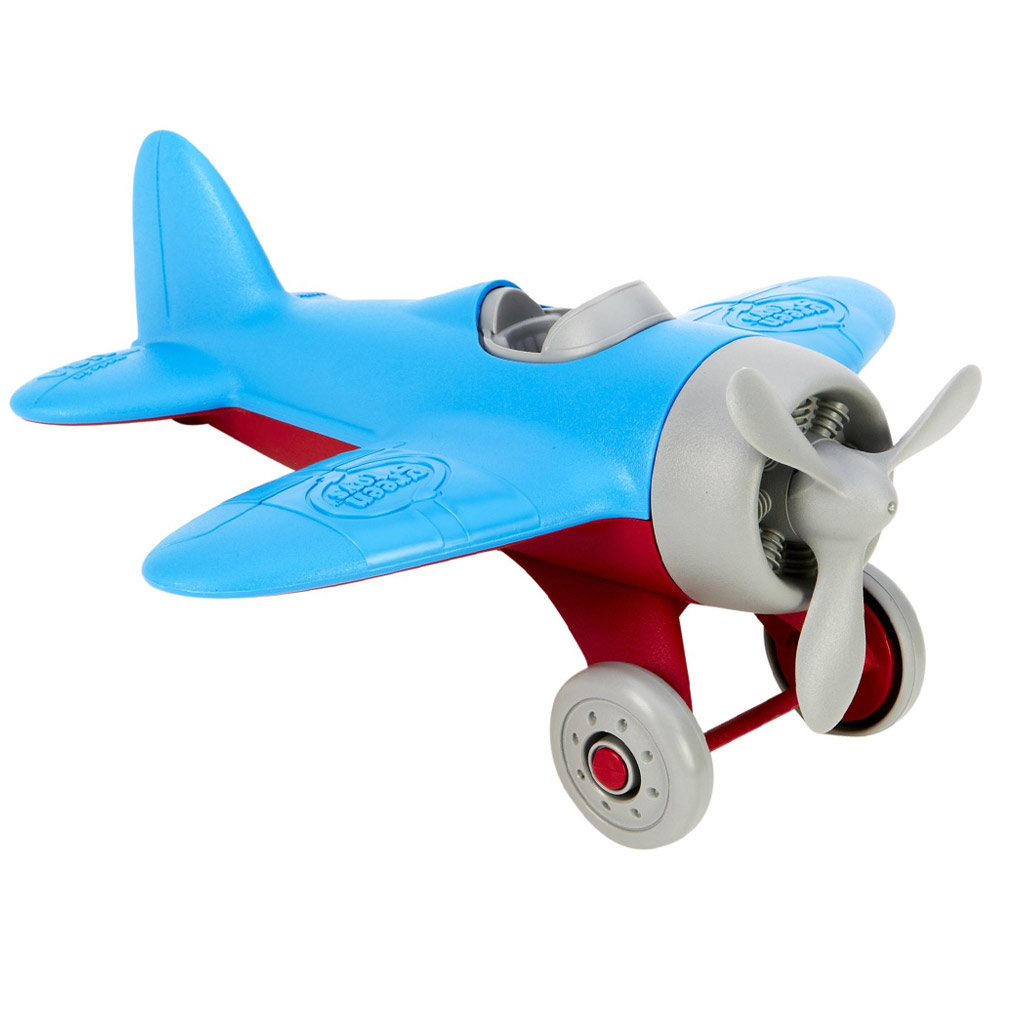 Avion Green Toys - Bleu
