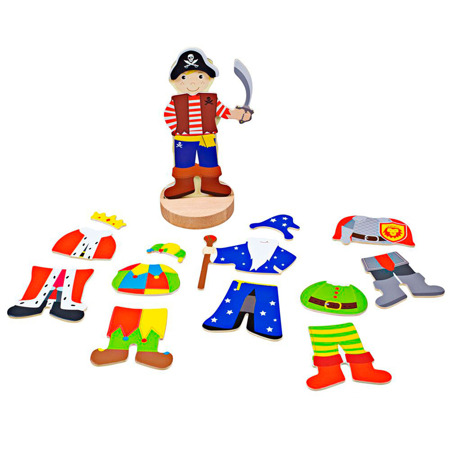 Mag-Play Aankleedpuzzel - Kostuums