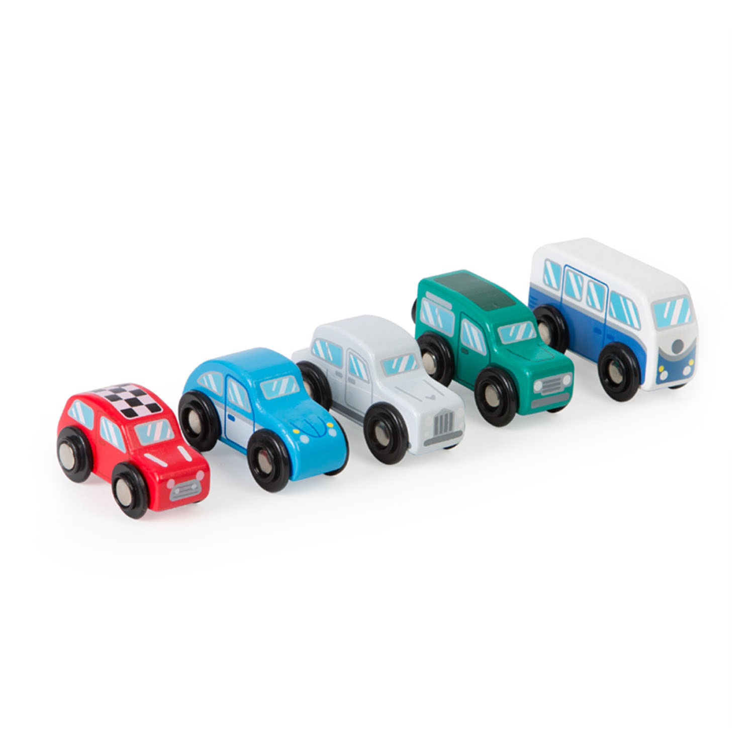 Veroorloven micro Stationair Tidlo Houten Retro Speelgoed autos online ... | Lobbes Speelgoed
