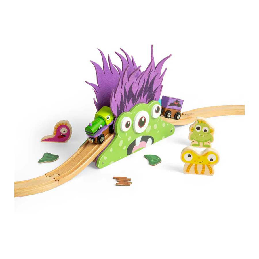 Pont monstre en bois Bigjigs