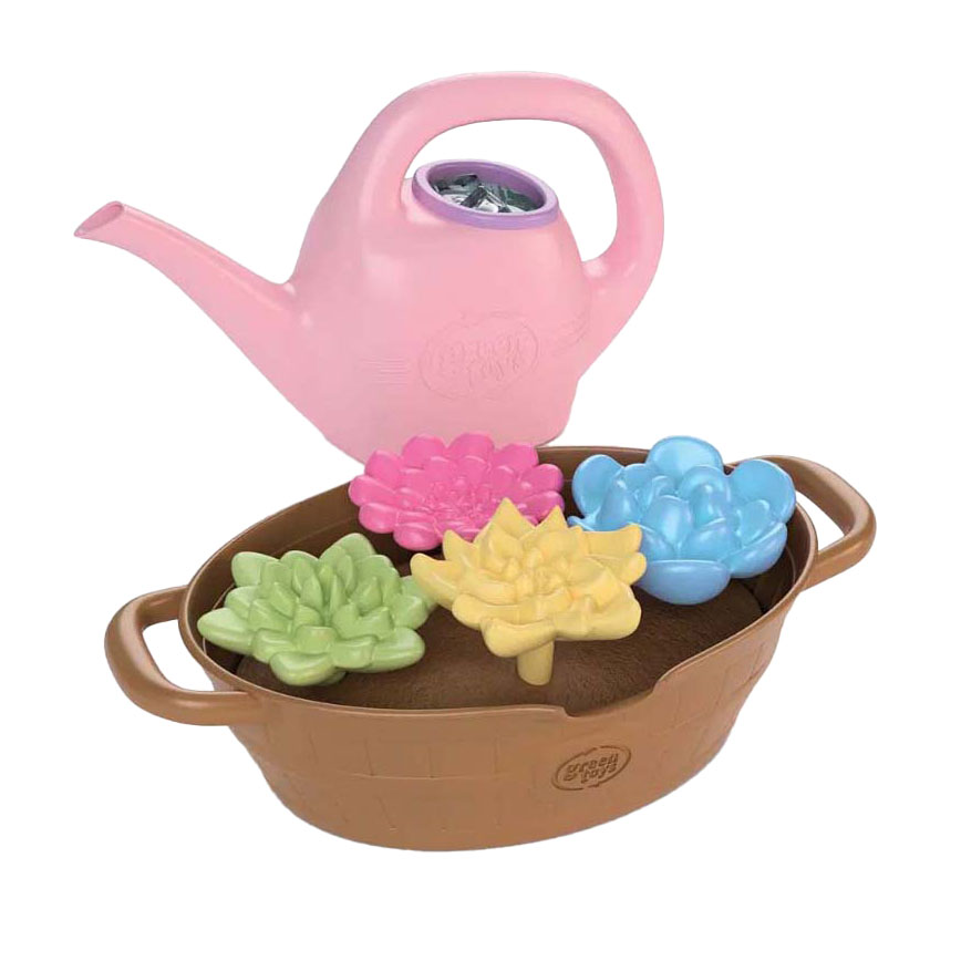 Ensemble d'activités aquatiques changeantes de couleur Green Toys, rose