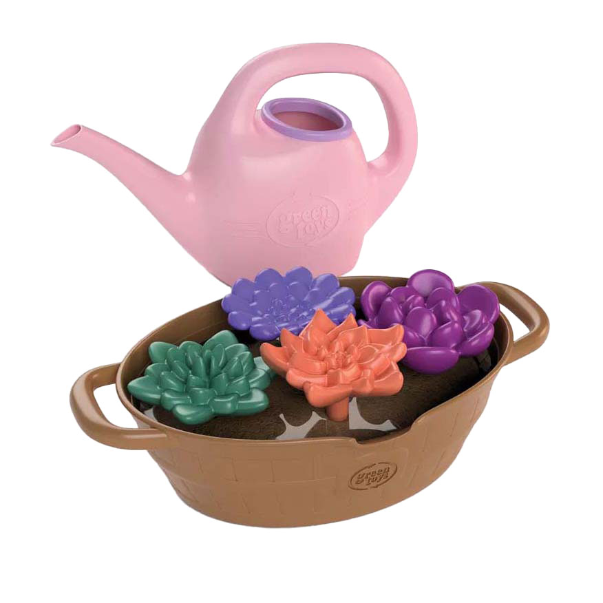 Ensemble d'activités aquatiques changeantes de couleur Green Toys, rose