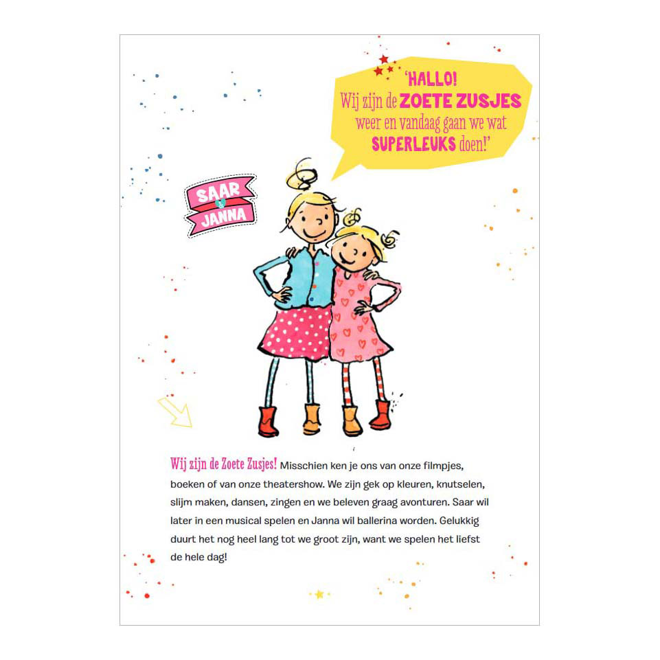 Die süßen Schwestern begeben sich auf ein Abenteuer