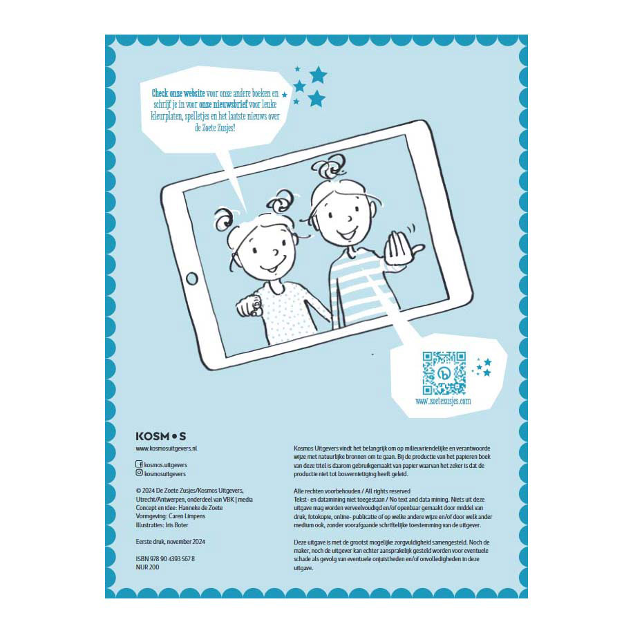 Das Malbuch „Die süßen Schwestern“