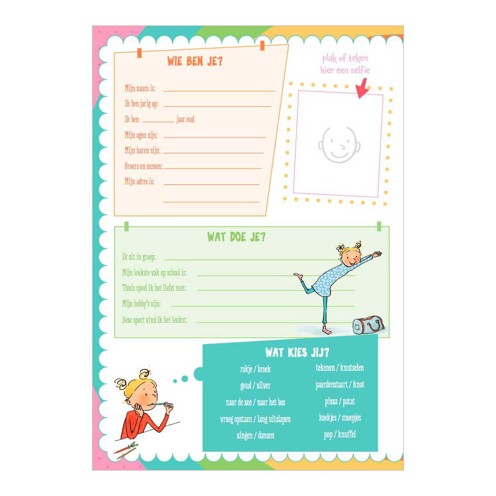 Das süße Freundebuch der Schwestern