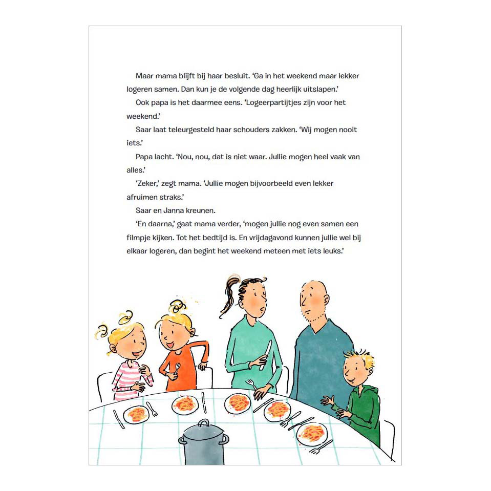 Die süßen Schwestern haben das Sagen.