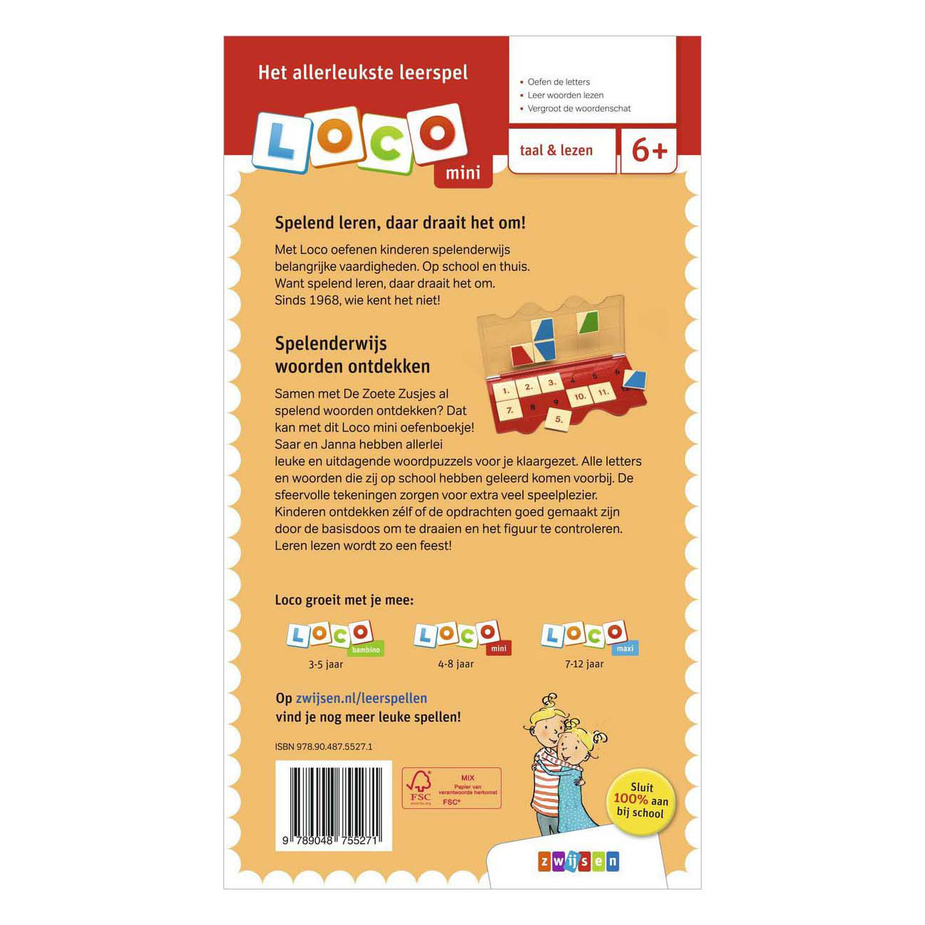 Loco Mini Die süßen Schwestern spielen mit Wörtern | 6-8 Jahre