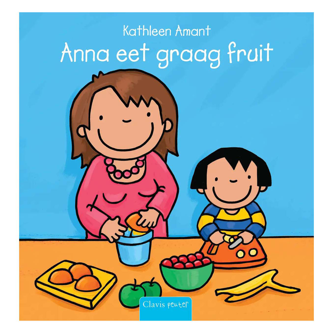 Anna eet graag fruit