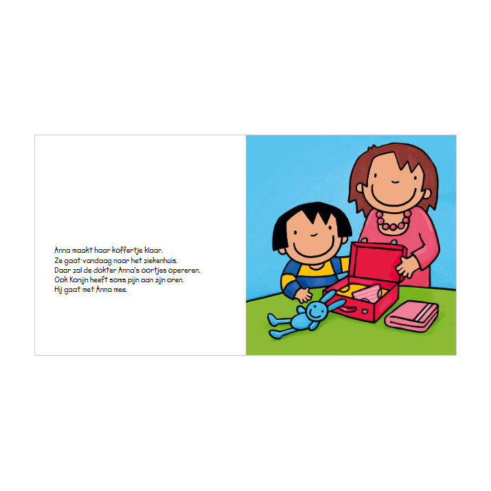 Anna in het ziekenhuis