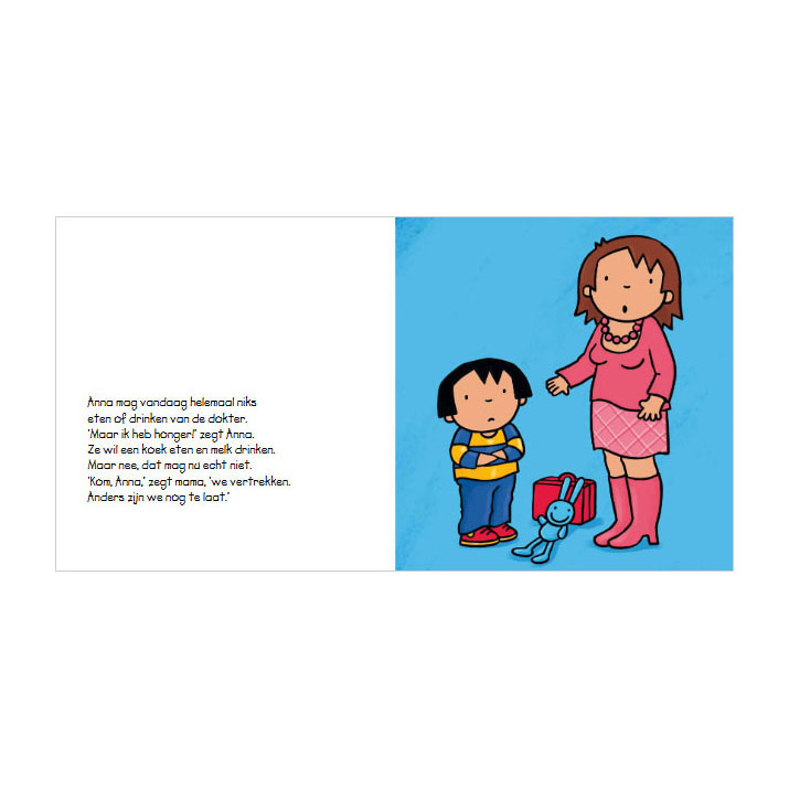 Anna in het ziekenhuis