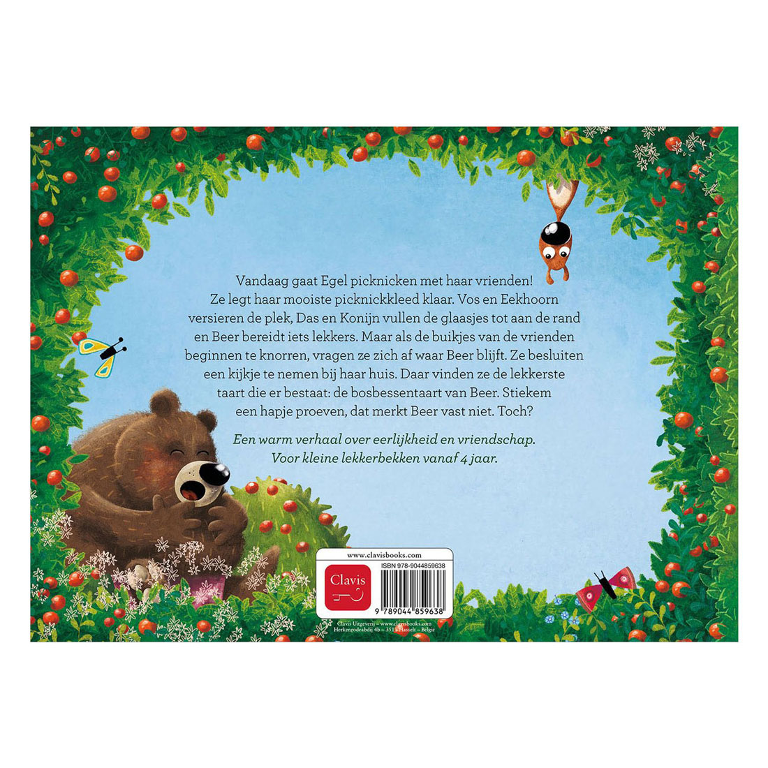 Egel en de bosbessentaart