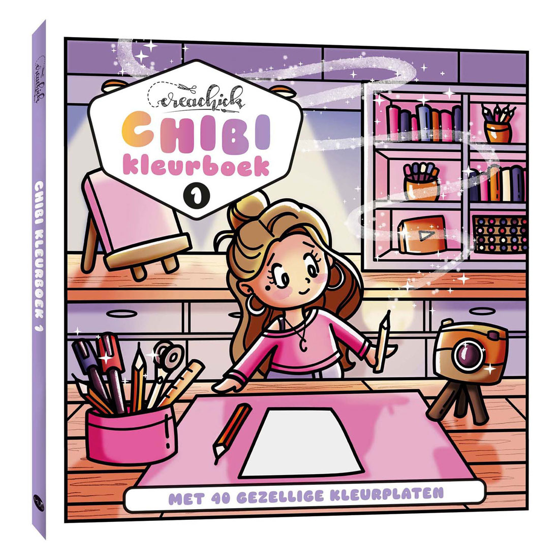 CreaChick Livre de couleurs 1