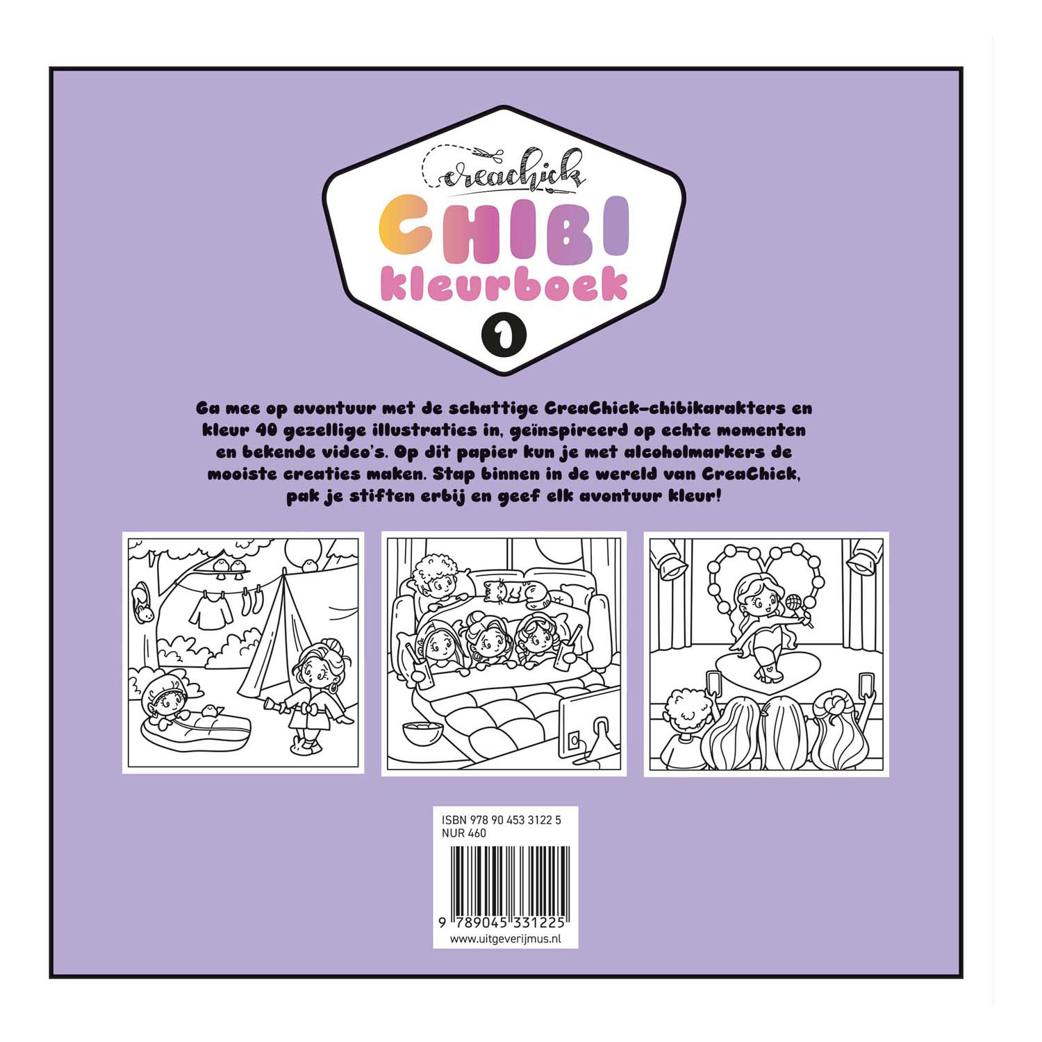 CreaChick Livre de couleurs 1