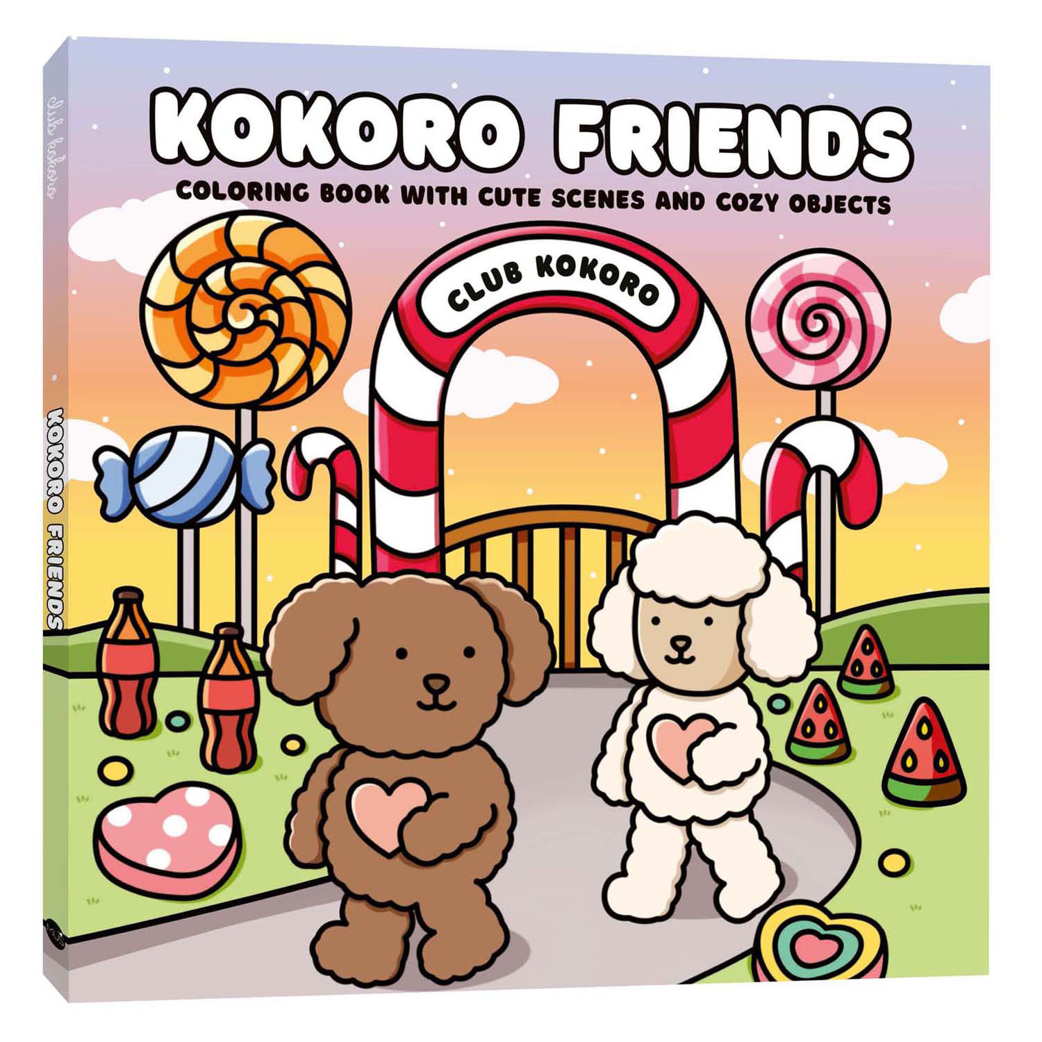 Kokoro Friends - Livre de coloriage