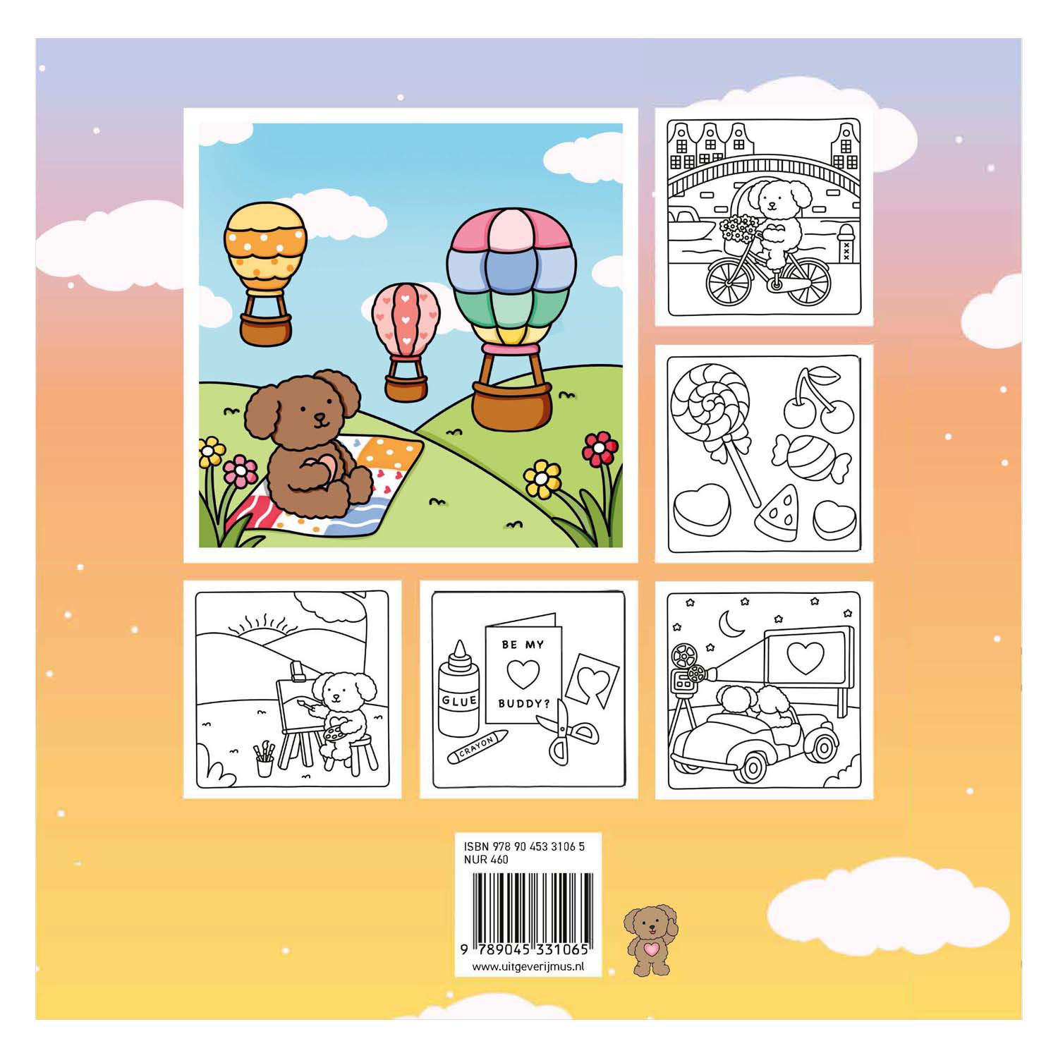 Kokoro Friends - Livre de coloriage