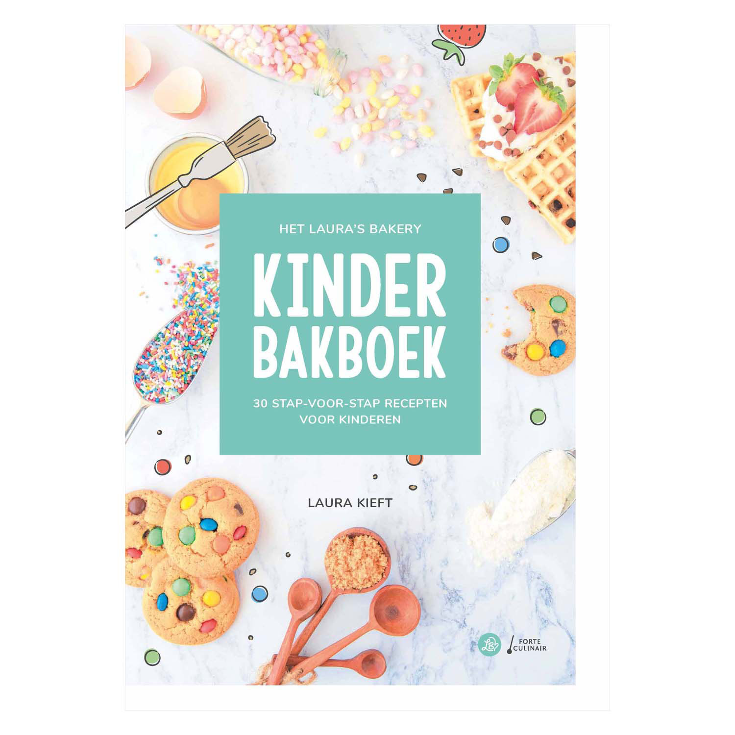 Livre de recettes de pâtisserie pour enfants de Laura's Bakery