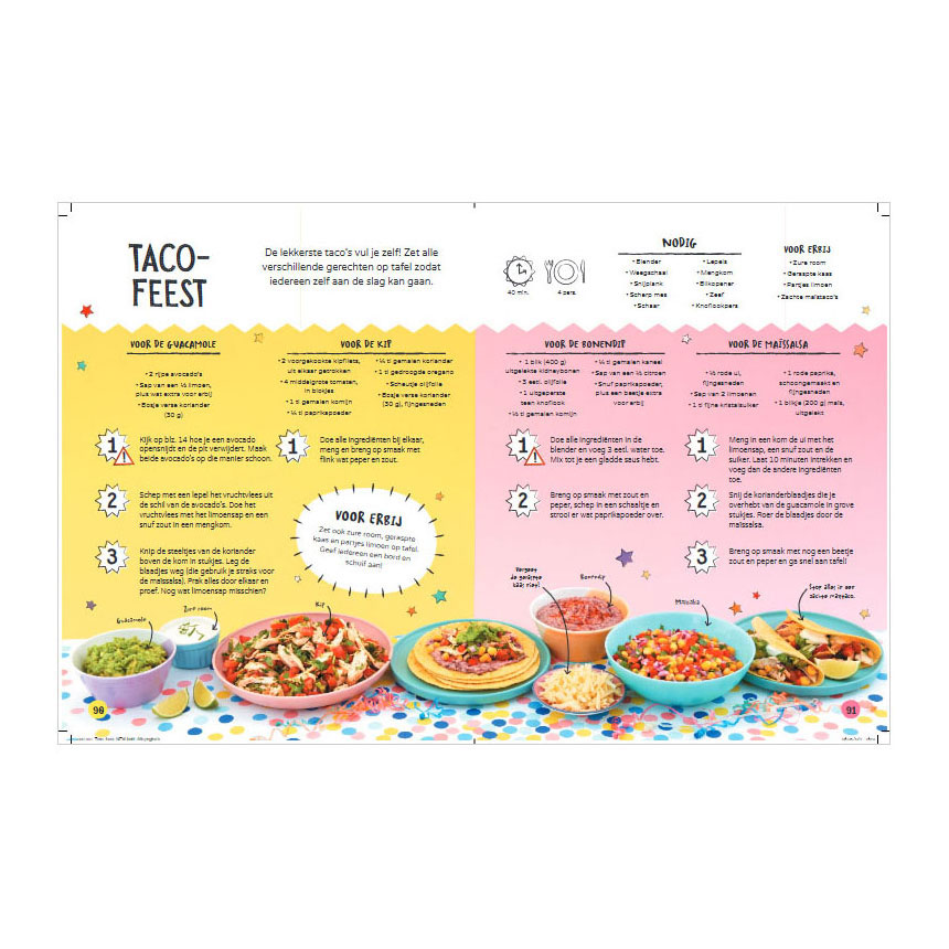 Het Lekkerste Kinderkookboek (zonder te koken!)