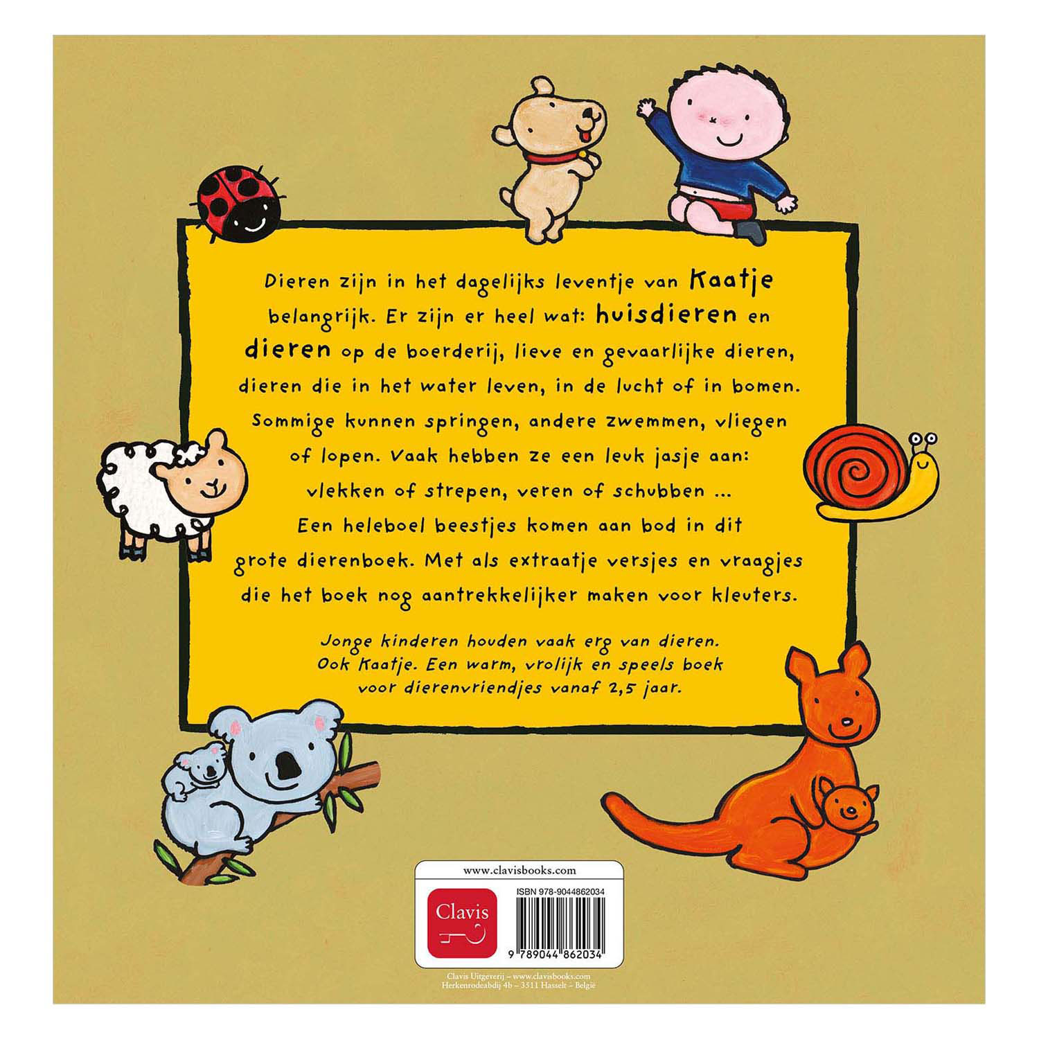 Le grand livre de Kaatje sur les animaux
