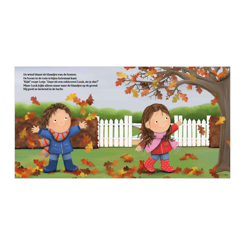 Luuk et Lotje. C'est l'automne !
