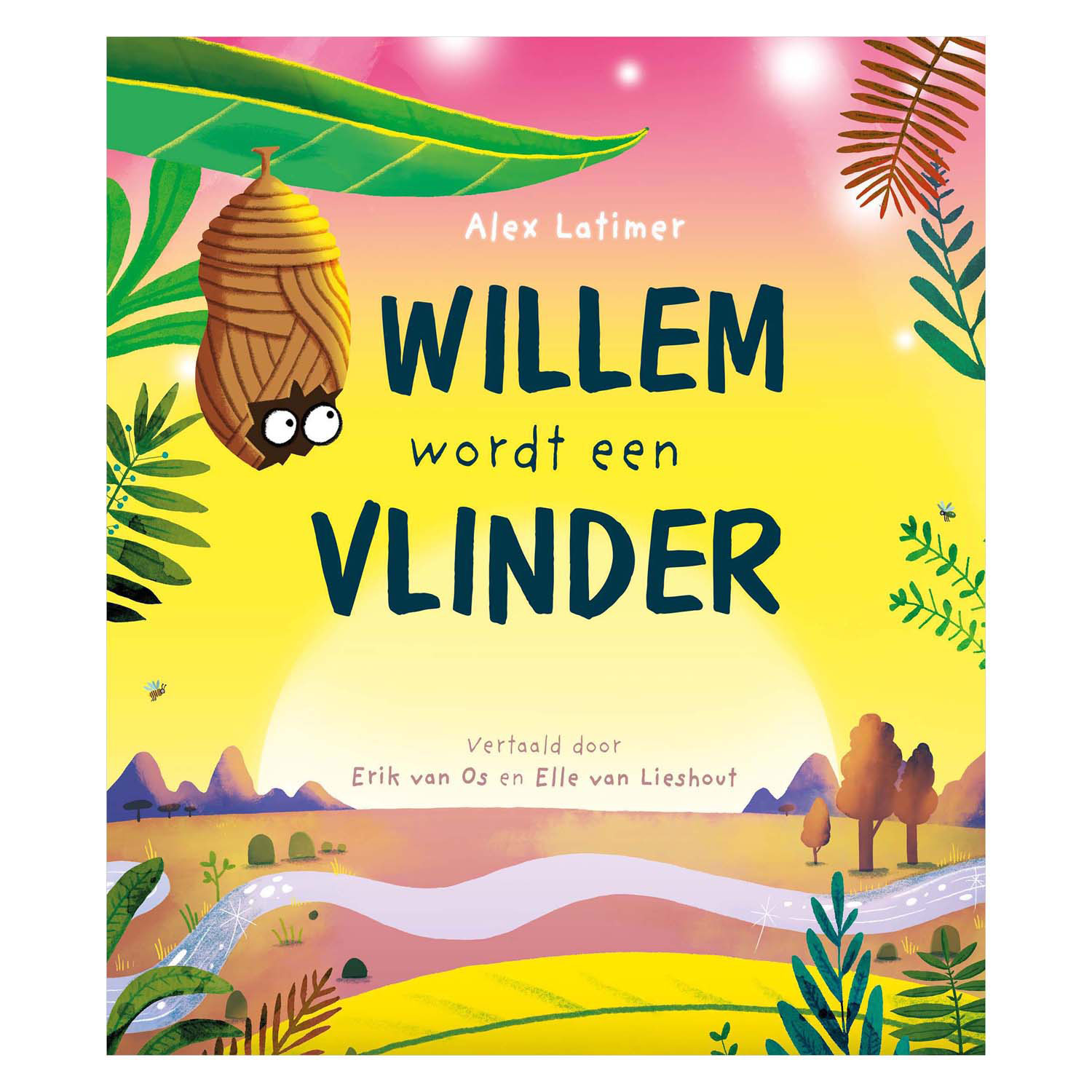 Willem se transforme en papillon