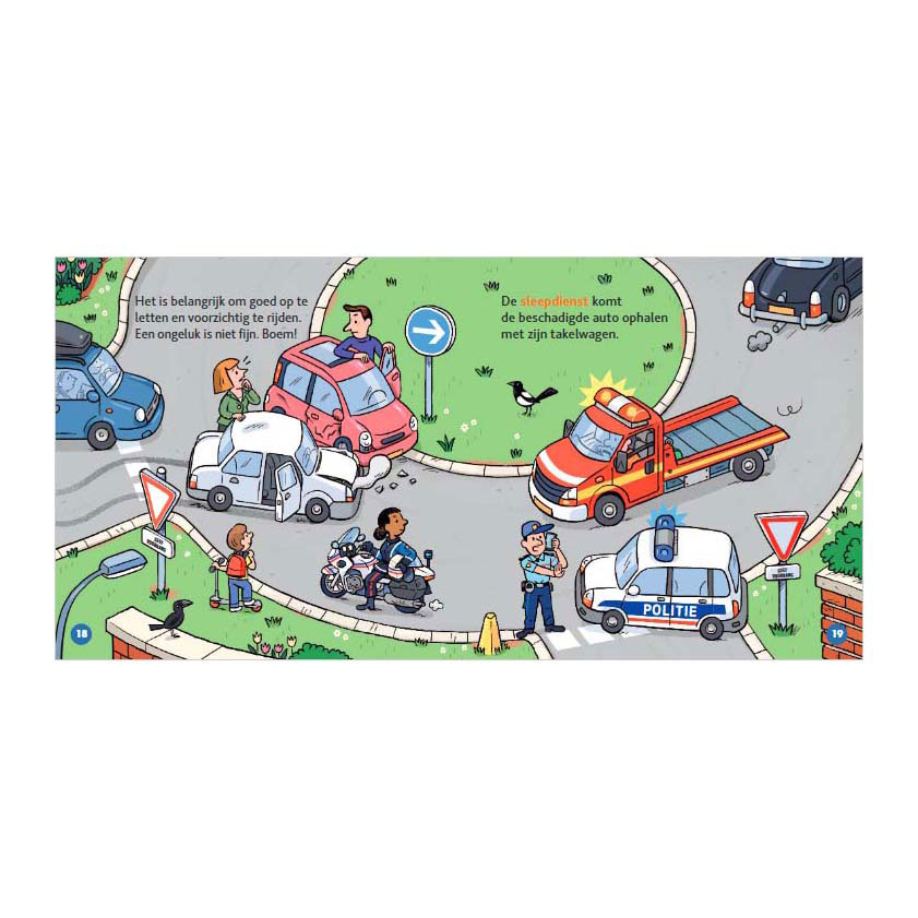 Livre pour enfants sur les voitures