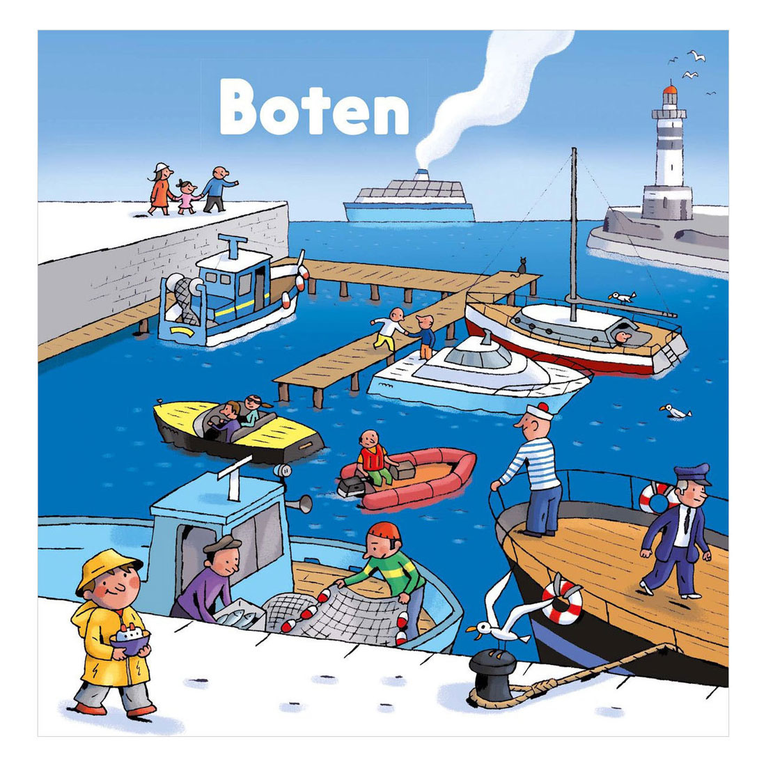 Livre pour enfants sur les bateaux