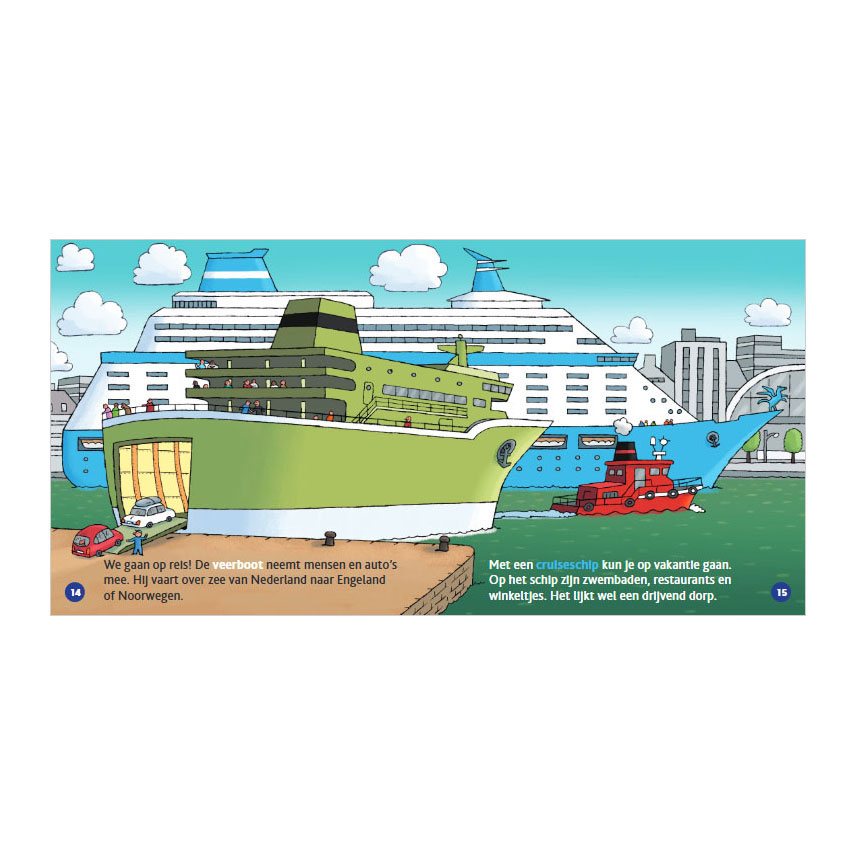 Livre pour enfants sur les bateaux