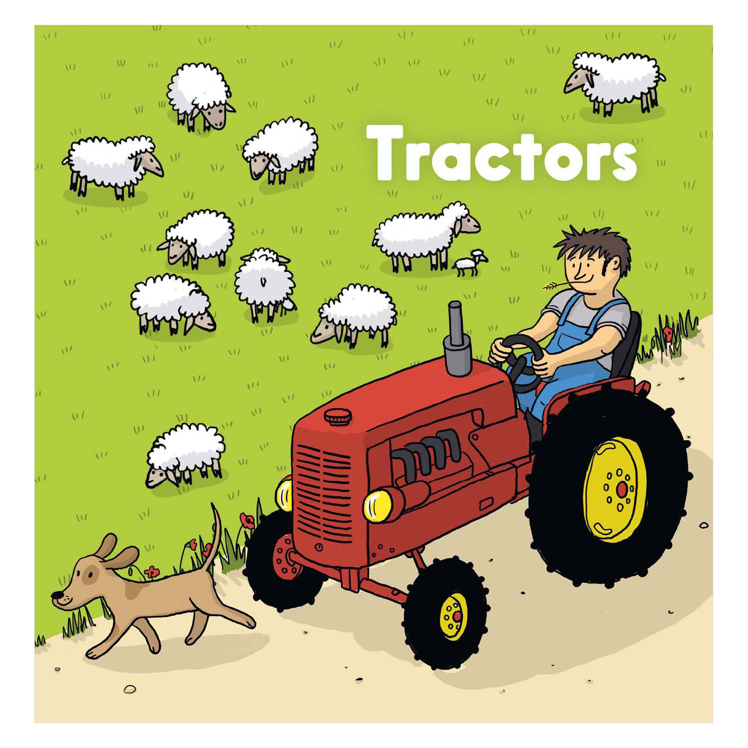 Livre pour enfants sur les tracteurs