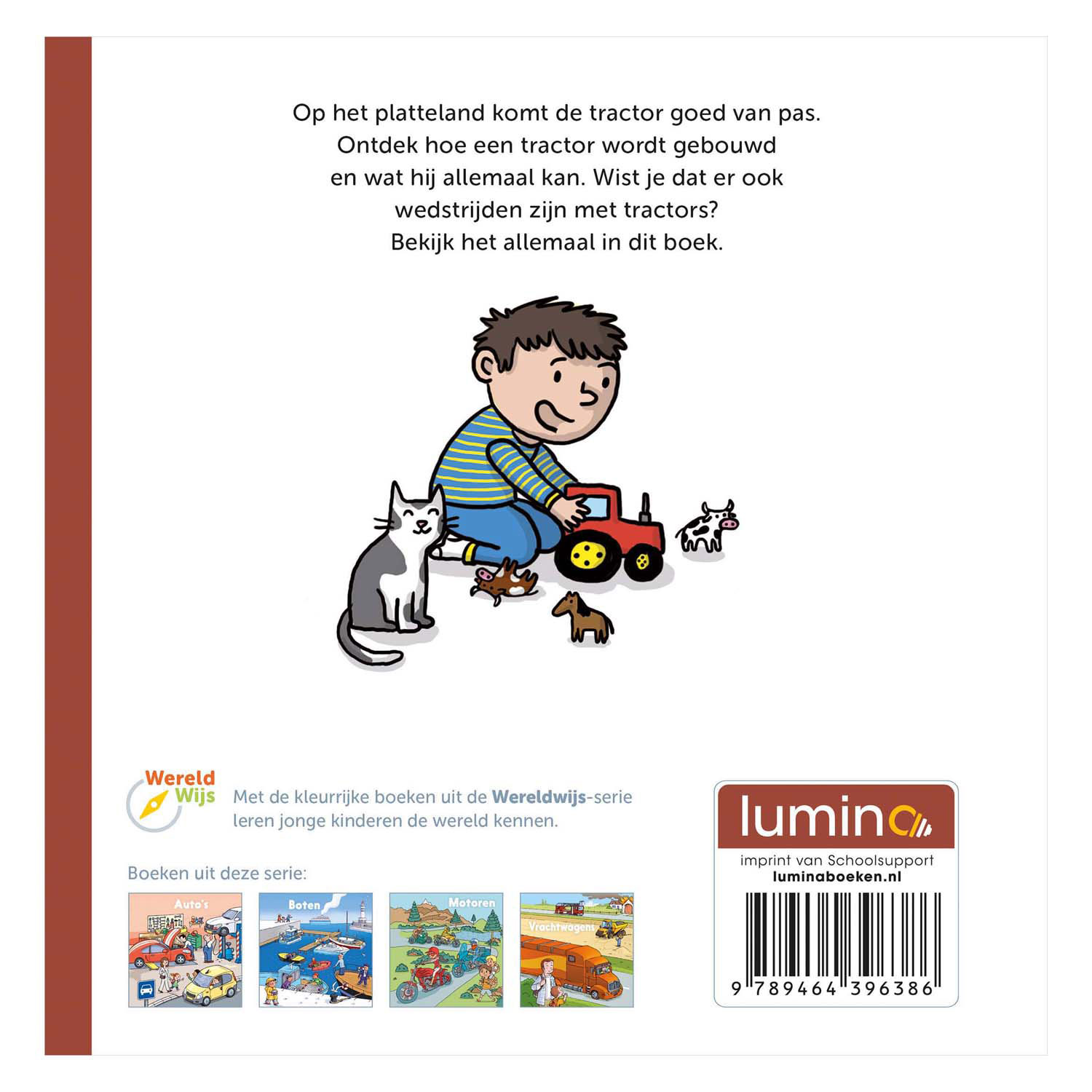 Livre pour enfants sur les tracteurs