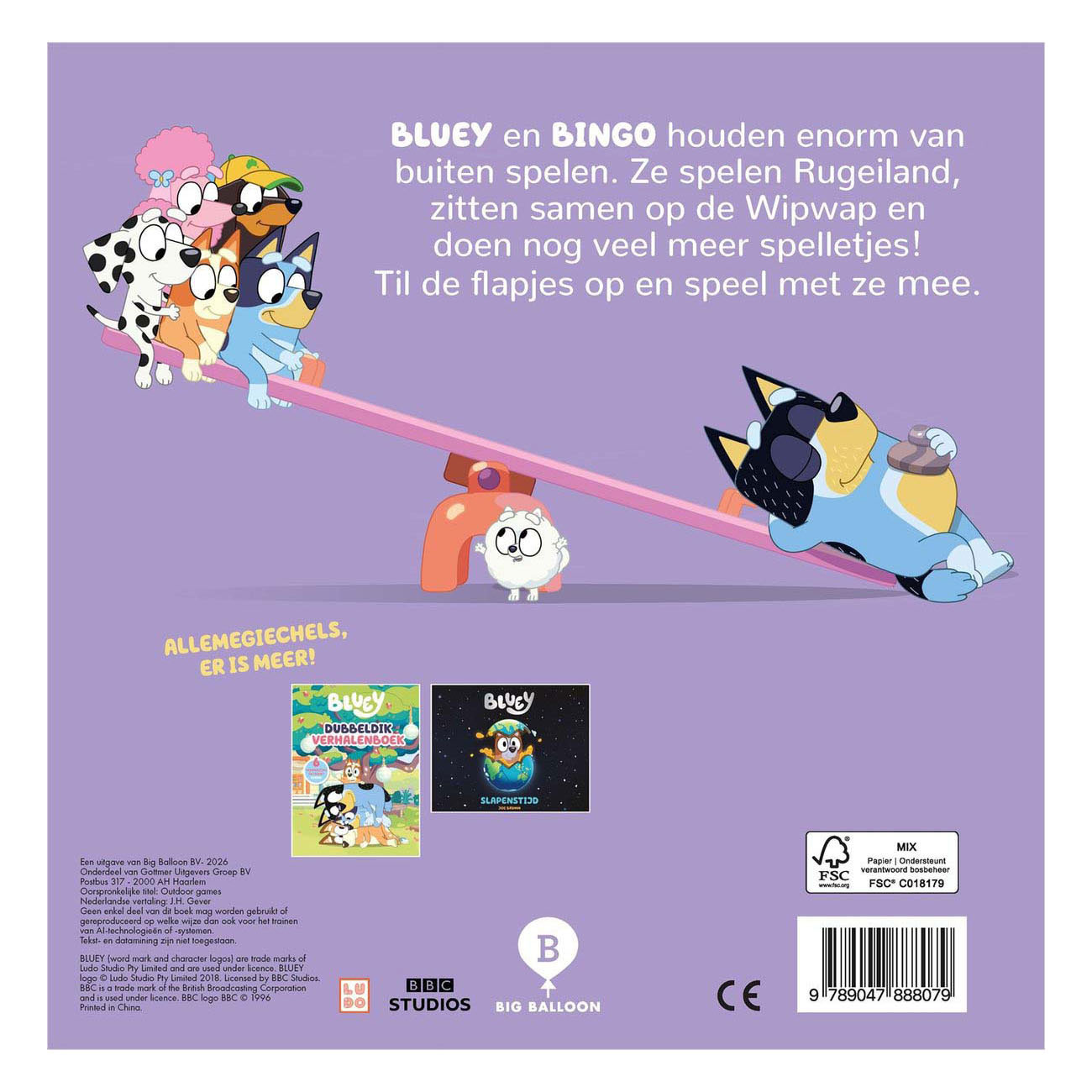Buitenspelletjes - Flapjesboek