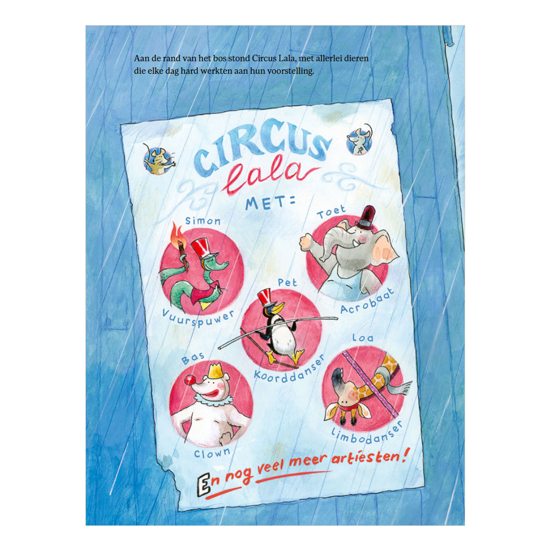 Het Luchtcircus - Prentenboek