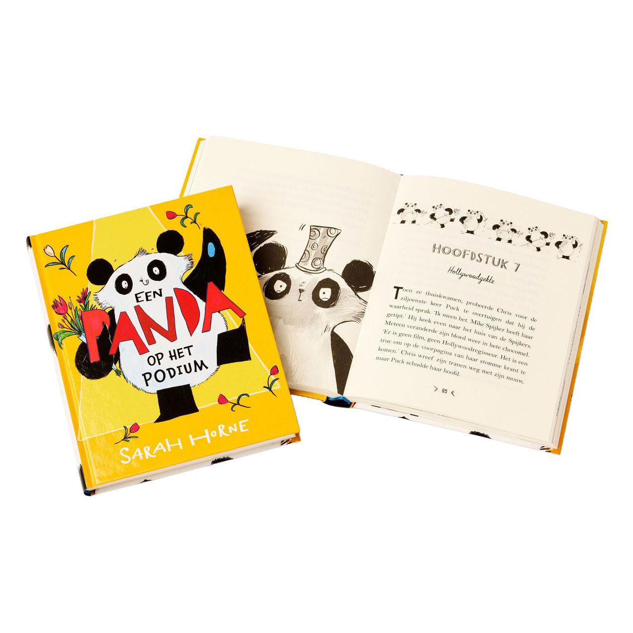 Een Panda op het Podium