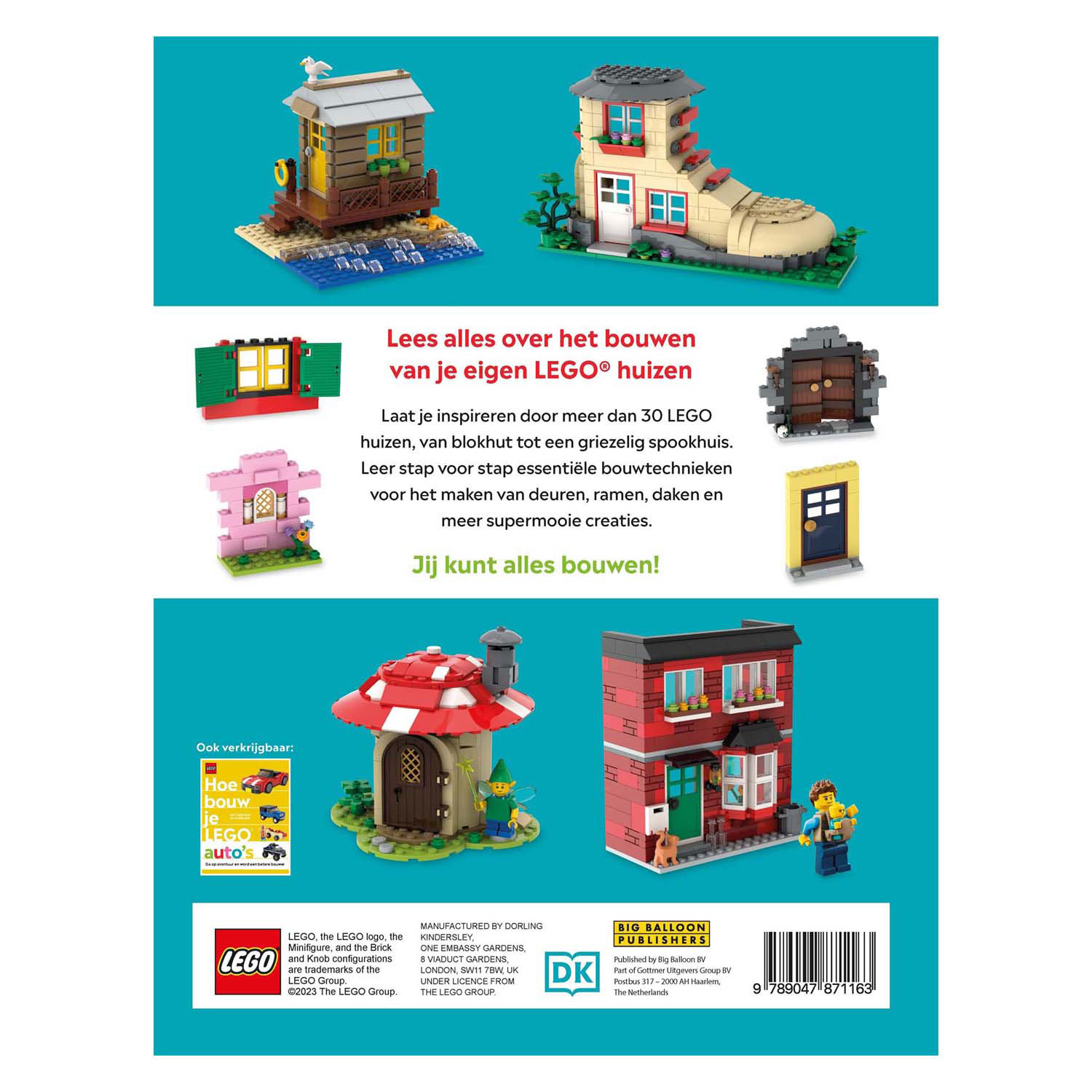 Hoe bouw je LEGO huizen Boek - 30 Modellen