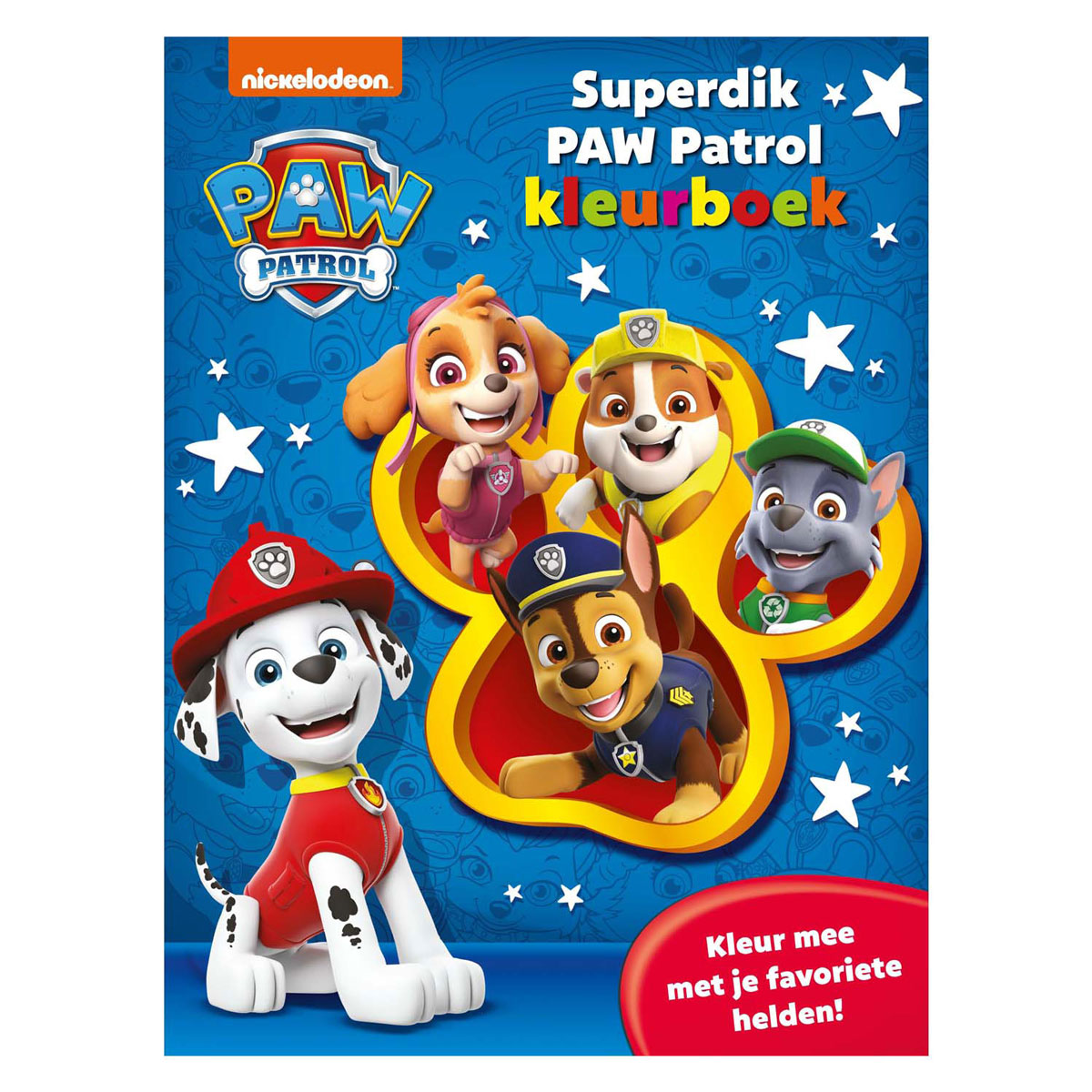 Livre de coloriage super épais de la Pat' Patrouille
