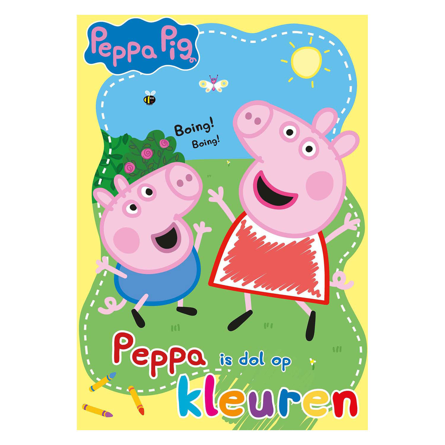Peppa adore colorier