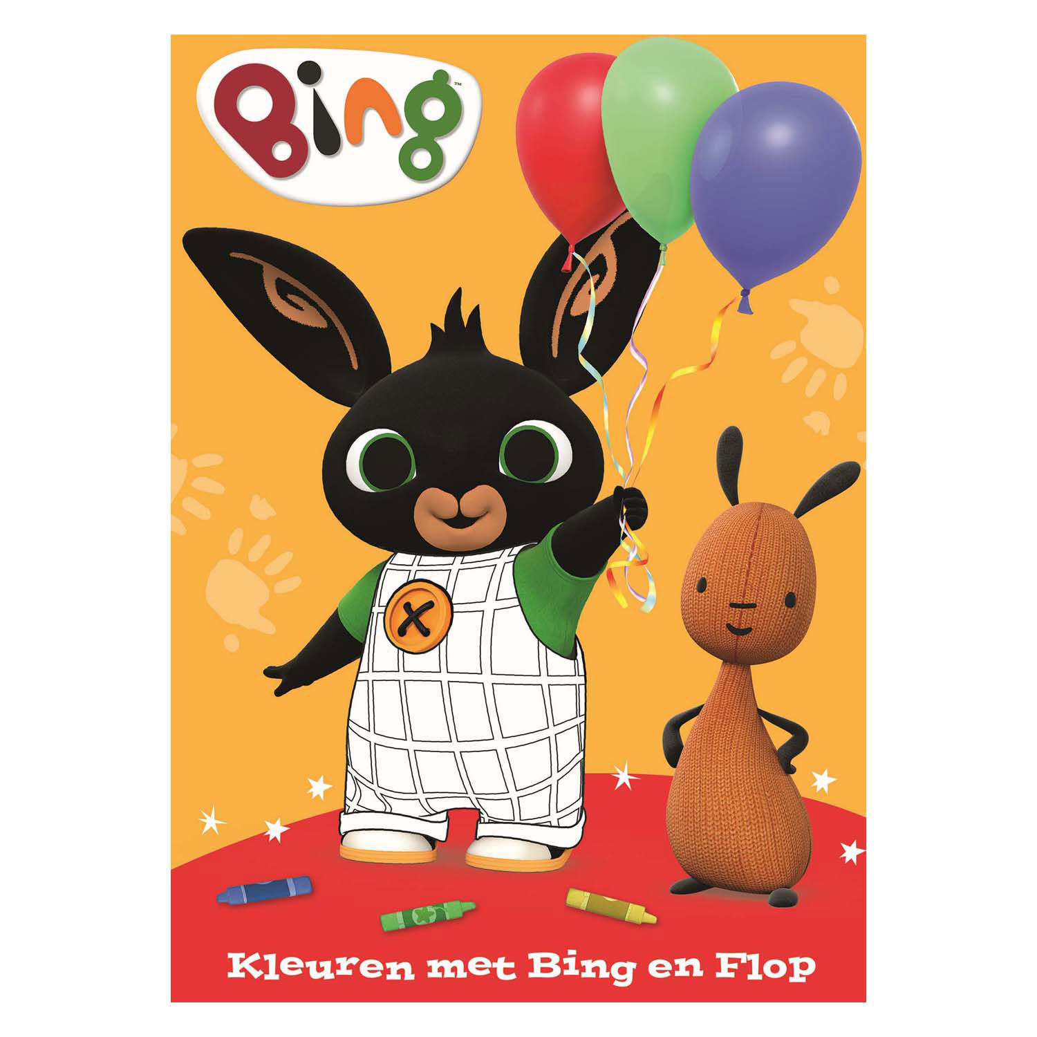 Coloriage avec Bing et Flop Color Block