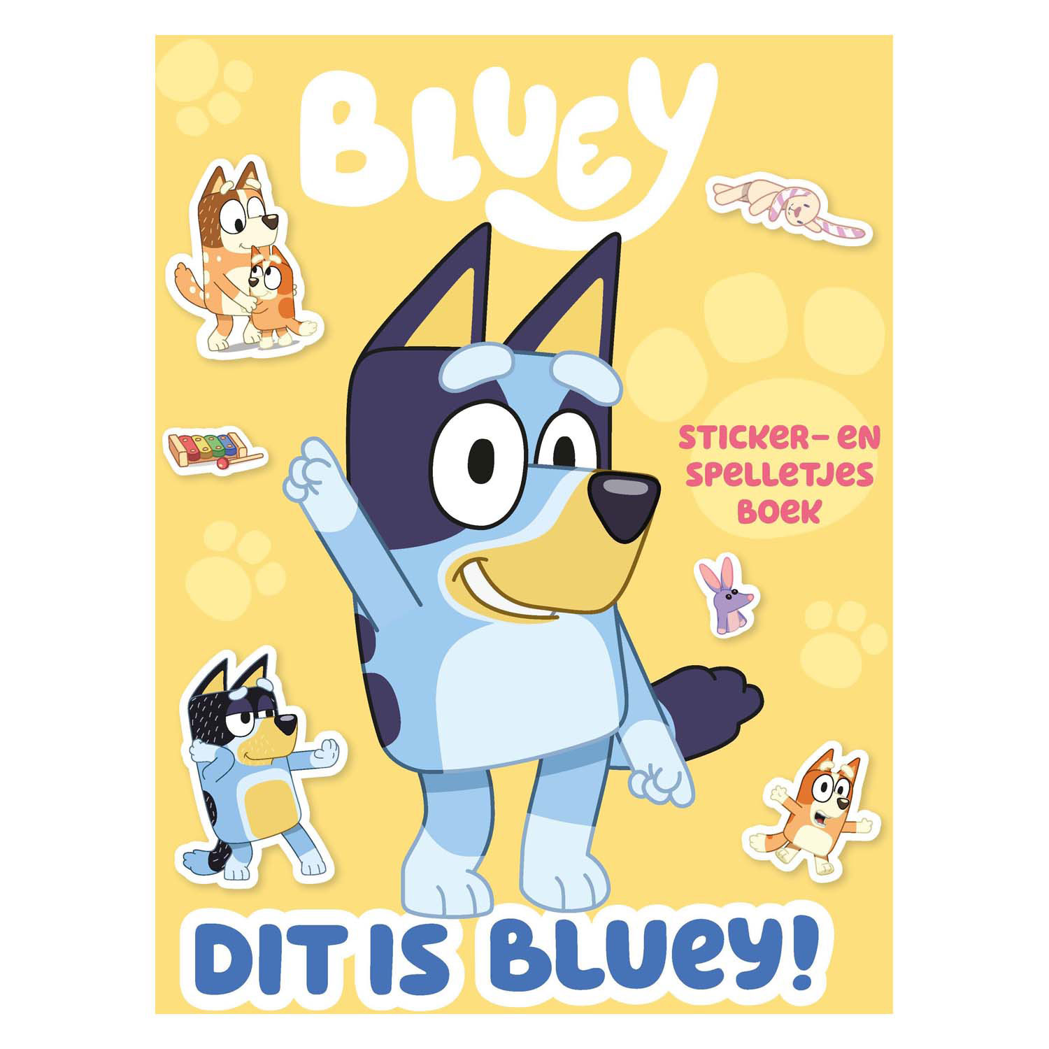 Dit is Bluey! Sticker- en Spelletjesboek